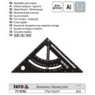 YATO YT-70782 Derékszög vonalzó 270 x 170 mm alumínium