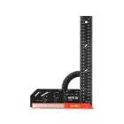 YATO YT-70789 Acél derékszög jelölő lyukasztásokkal, szögmérő mélységmérő és viszszint mérő funkciókkal