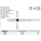 YATO YT-70791 Állítható T-derékszög 600 x 360 mm