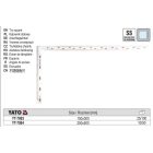 YATO YT-7083 Derékszög 300 x 150 mm inox