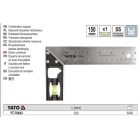 YATO YT-70843 Derékszög 150 mm inox libellával