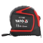 YATO YT-71086 Mérőszalag 7,5 m x 25 mm gumírozott
