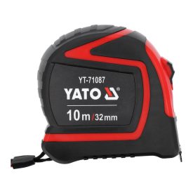 YATO YT-71087 Mérőszalag 10 m x 25 mm gumírozott