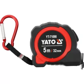 YATO YT-71090 Mérőszalag karabínerrel 5 M x 32 mm