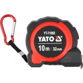 YATO YT-71092 Mérőszalag karabínerrel 10 M x 32 mm