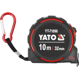 YATO YT-71096 Mérőszalag karabínerrel 10 M x 32 mm