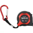 YATO YT-71161 Mérőszalag karabínerrel 3 M x 16 mm