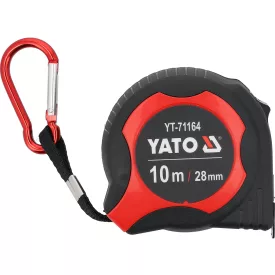 YATO YT-71164 Mérőszalag karabínerrel 10 M x 28 mm
