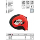 YATO YT-7128 Mérőszalag 8 m x 25 mm mágneses