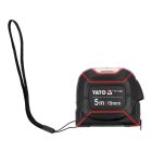 YATO YT-71320 Mérőszalag felső nyílással 5 m x 19 mm gumírozott