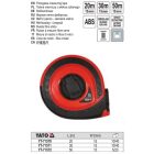 YATO YT-71571 Mérőszalag 30 m x 15 mm üvegszálas zárt