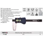 YATO YT-72093 Digitális féktárcsa vastagság mérő 0-70 mm inox