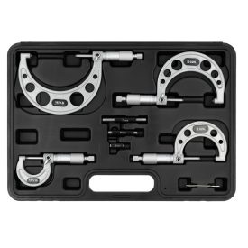   YATO YT-72304 Mikrométer készlet külső méretekhez 4 db-os