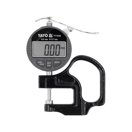 YATO YT-72320 Digitális vastagságmérő 12,7 mm / 0,01 mm