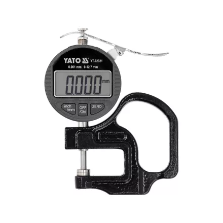 YATO YT-72321 Digitális vastagságmérő 12,7 mm / 0,001 mm