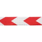 YATO YT-72510 Fényvisszaverő szalag - fehér / piros háromszöges mintázattal 49mm X 45.7m