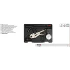 YATO YT-72970 Féktárcsa ütésmérő készlet 3 részes 10/0,01 mm