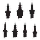 YATO YT-73011 Nyomásmérő készlet 5 részes (dízel, benzin)