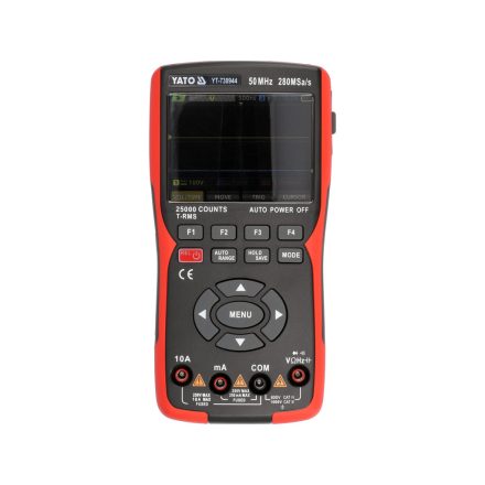 YATO YT-730944 3 in 1 multiméter, digitális osszciloszkóp, generátor