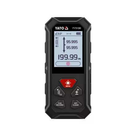 YATO YT-731250 Lézeres távolságmérő két irányú 2 x 100 m