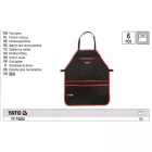 YATO YT-74060 Szerszámtartó kötény 690 x 560 mm vízálló 6 zsebes