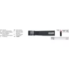 YATO YT-7409 Szerszámtáska tartó öv gyorszáras 120 cm