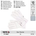 YATO YT-74647 Munkavédelmi kesztyű bőr 10-es