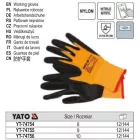 YATO YT-74756 Munkavédelmi kesztyű nitril mártott 10-es
