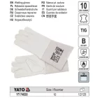 YATO YT-74820 Munkavédelmi hegesztő kesztyű 10-es bőr