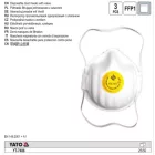 YATO YT-7486 Pormaszk FFP1NR szelepes (3 db/cs)