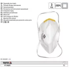YATO YT-74870 Pormaszk FFP1/P (2 db/cs)