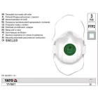 YATO YT-74917 Pormaszk FFP2/KZ NR szelepes (3 db/cs)