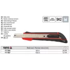 YATO YT-7507 Törhető pengés kés 18 mm fémsínes