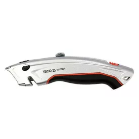   YATO YT-75201 Trapézpengés kés visszahúzható 3 db trapéz pengével