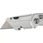 YATO YT-75203 Behajtható tarpézpengés kés övvágó / dobozbontó funkcióval +3 db pótpengével