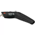 YATO YT-75220 Behúzható trapéz és horogpengés duplakés +2 x 3 db pótpengével