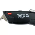 YATO YT-75220 Behúzható trapéz és horogpengés duplakés +2 x 3 db pótpengével