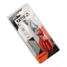 YATO YT-7534 Trapézpengés kés összecsukható + 5db penge