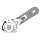 YATO YT-75360 Görgős vágókés 45 mm