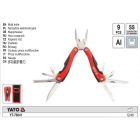 YATO YT-76041 Multifunkciós szerszám (zsebkés) + tok
