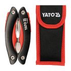 YATO YT-76042 Multifunkciós szerszám (zsebkés) + tok Alumínium