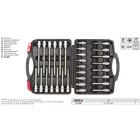 YATO YT-77540 Bit dugókulcs készlet 30 részes Imbusz 1/2" 5-19 mm CrV