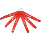 YATO YT-77751 Ultra alacsony profilú torx csavarhúzó készlet 6 részes (T10,T15, T20, T25, T27, T30)