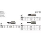 YATO YT-78136 Bithegy PZ3 1/4" (10 db/cs)