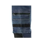 YATO YT-79055 Munkavédelmi farmer hosszúnadrág 2XL-es méret 17 zsebes sötétkék