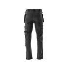 YATO YT-79065 Munkavédelmi farmer hosszúnadrág 2XL-es méret 17 zsebes szürke