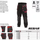 YATO YT-79363 Munkás hosszúnadrág L/XL-es méret Rebar