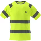 YATO YT-79377 Jól láthatsági rövid ujjú környakas póló ORIOLUS S. M