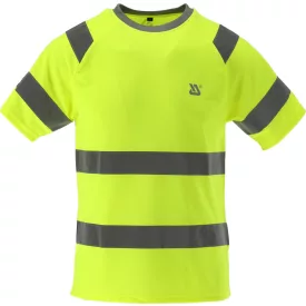   YATO YT-79379 Jól láthatsági rövid ujjú környakas póló ORIOLUS S. XL