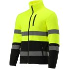 YATO YT-79389 Jól láthatsági magas nyakú polár pulóver ORIOLUS S. M